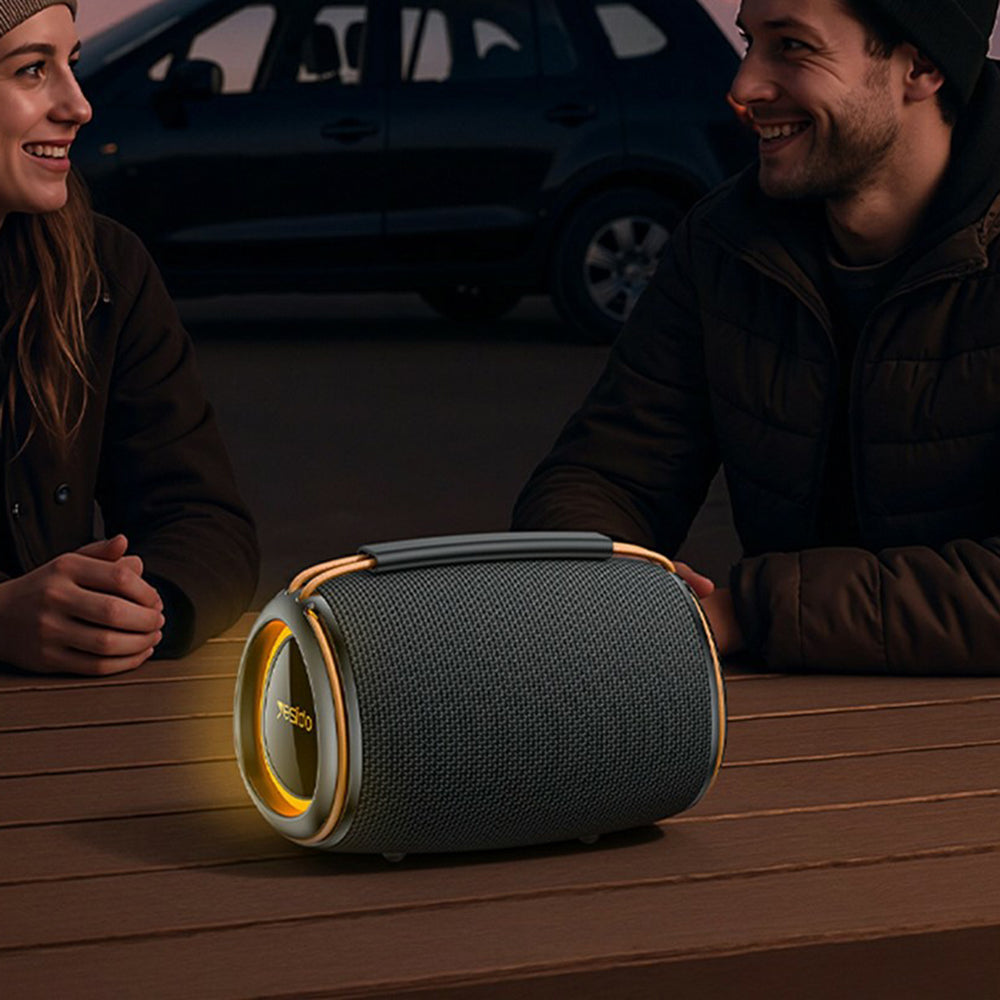 Draagbare Bluetooth Speaker Yesido YSW39, 20W, TWS, RGB, Zwart