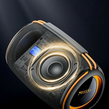 Draagbare Bluetooth Speaker Yesido YSW39, 20W, TWS, RGB, Zwart
