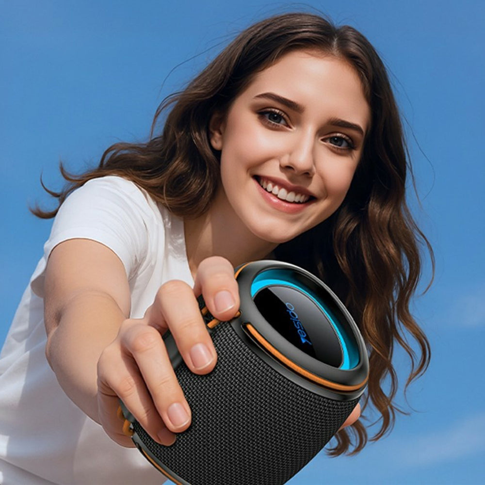 Draagbare Bluetooth Speaker Yesido YSW40, 8W, RGB, Zwart