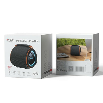 Draagbare Bluetooth Speaker Yesido YSW40, 8W, RGB, Zwart