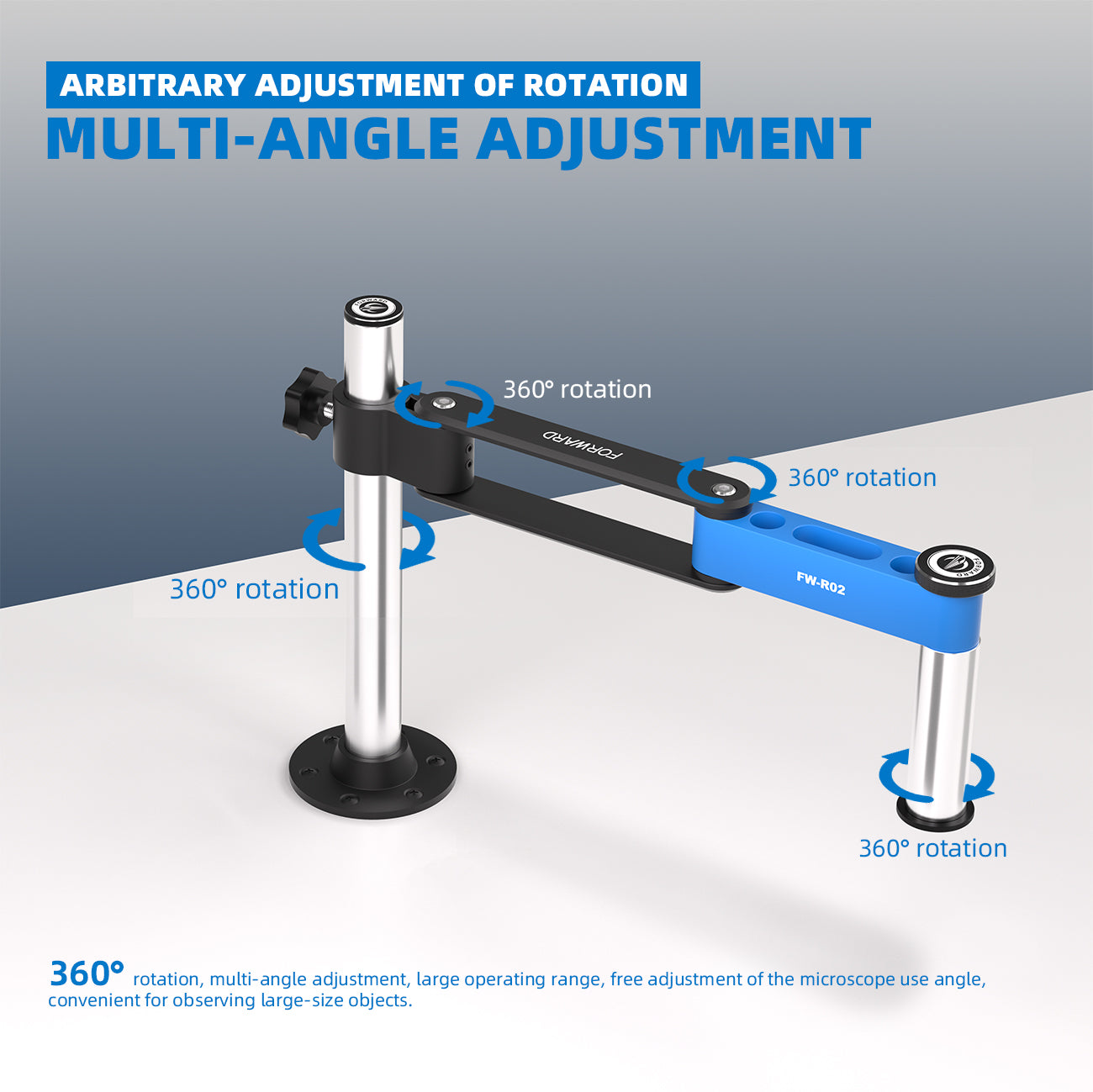 Verstelbare Arm Forward FW-R02 voor Microscoop