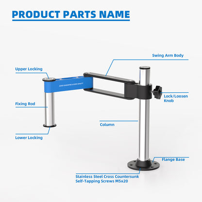 Verstelbare Arm Forward FW-R02 voor Microscoop