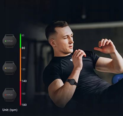 Hartslagmonitor Armband Cycplus H1, Zwart