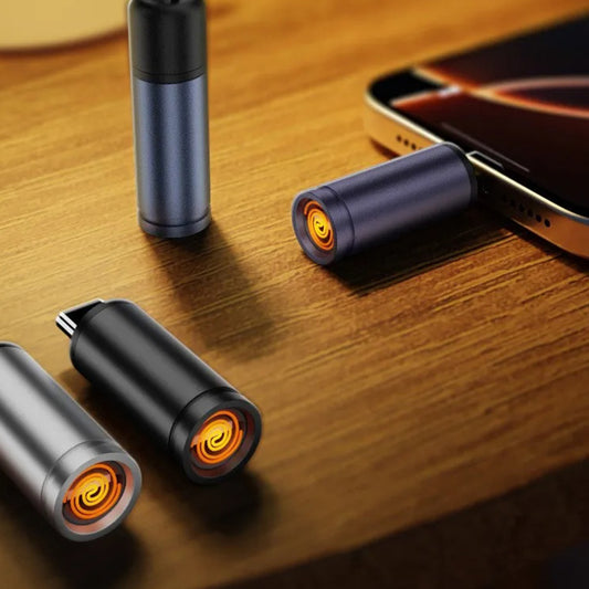 Techsuit SmokeX ML1 Elektrische Aansteker, USB-C, Grijs