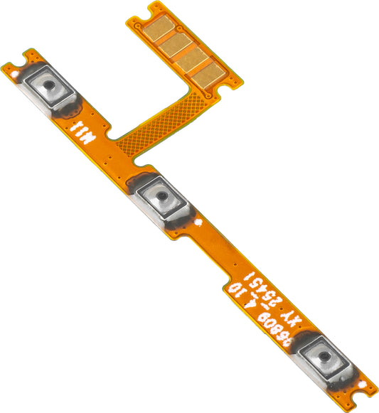 Microcontact On-Off-knop - Volume Motorola Moto G77 / G67, Service Pack S938E99069