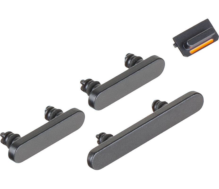 Aan/Uit-knop - Volume - Profiel Apple iPhone 12, Zwart