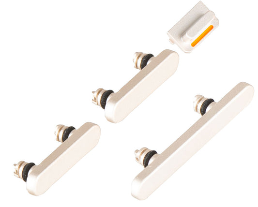 Aan/Uit-knop - Volume - Profiel Apple iPhone 13, Wit