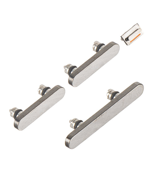 Aan/Uit-knop - Volume - Profiel Apple iPhone 12 Pro Max / 12 Pro, Zwart