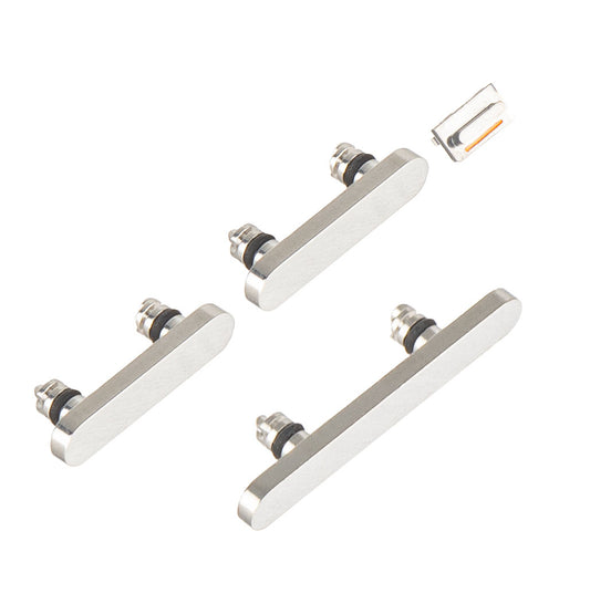 Aan/Uit-knop - Volume - Profiel Apple iPhone 12 Pro Max / 12 Pro, Zilver