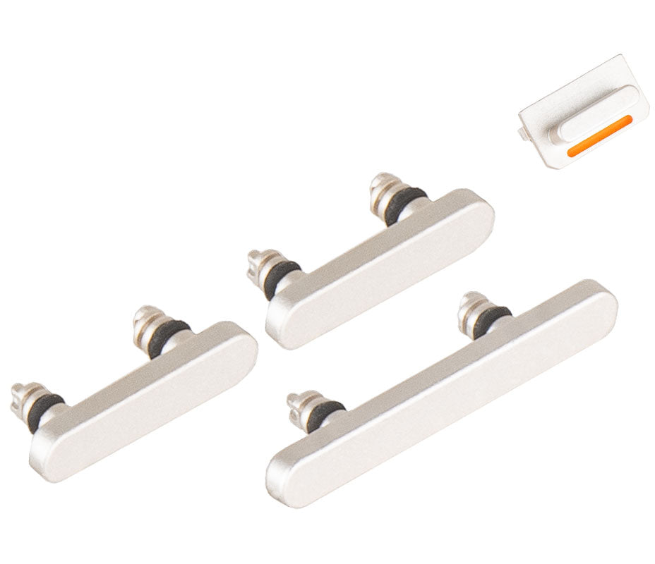 Aan/Uit-knop - Volume - Profiel Apple iPhone 12, Zilver