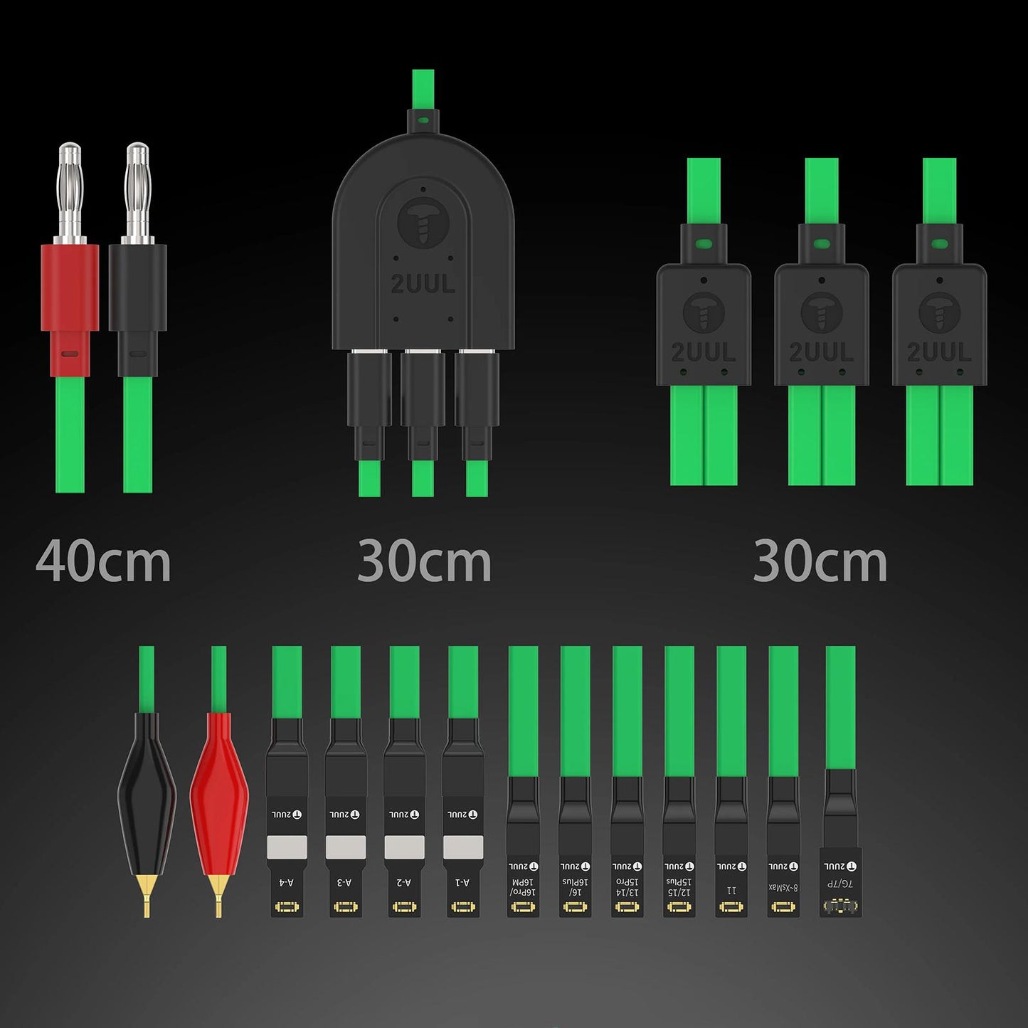 Voedingskabel 2UUL PW02 voor Apple iPhone / Android Series