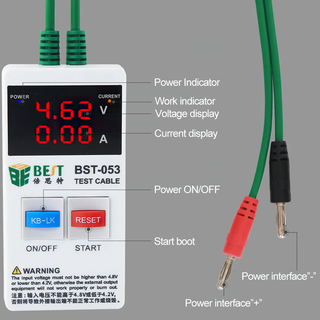 Tester Service Best BST-053 voor Apple iPhone Series