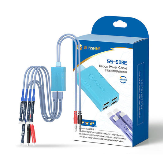 Sunshine SS-908E Voedingskabel voor Apple iPhone Series, Versie 10.0