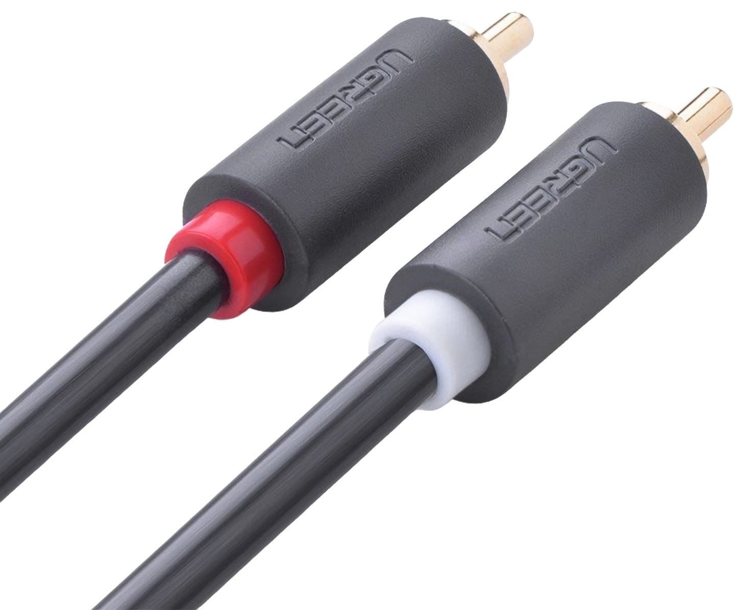 Audio Kabel UGREEN AV104, 2 x RCA - 2 x RCA, 5m, Zwart