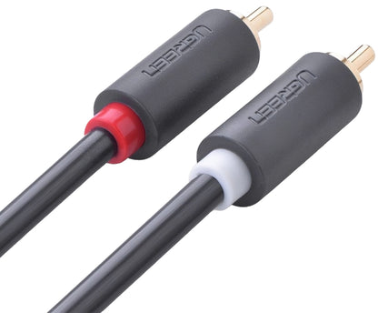 Audio Kabel UGREEN AV104, 2 x RCA - 2 x RCA, 5m, Zwart
