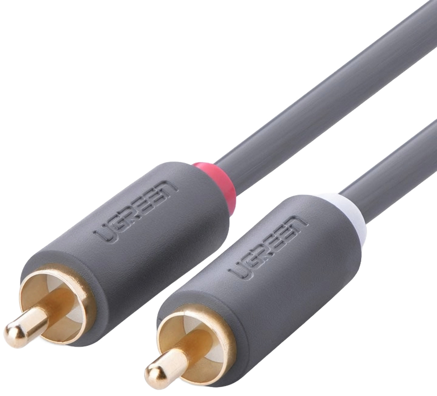 Audio Kabel UGREEN AV104, 2 x RCA - 2 x RCA, 5m, Zwart