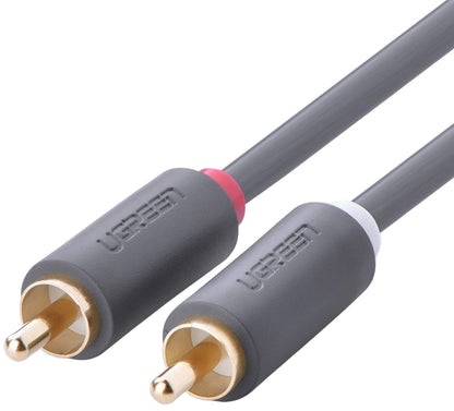 Audio Kabel UGREEN AV104, 2 x RCA - 2 x RCA, 5m, Zwart