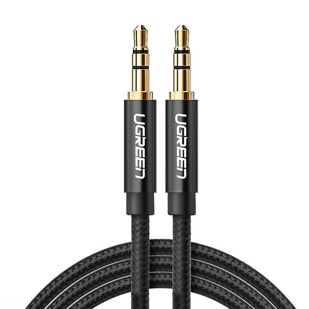 Audio Kabel 3.5mm - 3.5mm UGREEN AV112, 1m, Zwart
