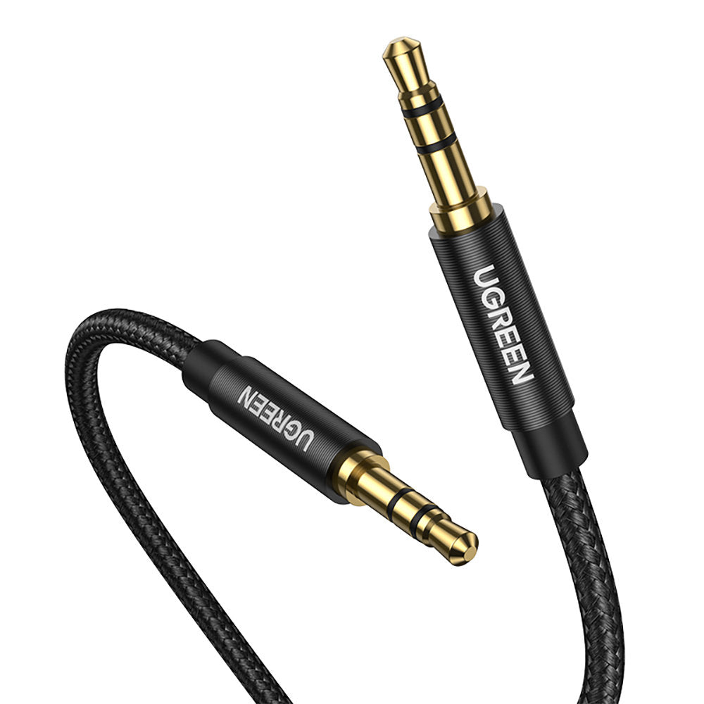 Audio Kabel 3.5mm - 3.5mm UGREEN AV112, 1m, Zwart