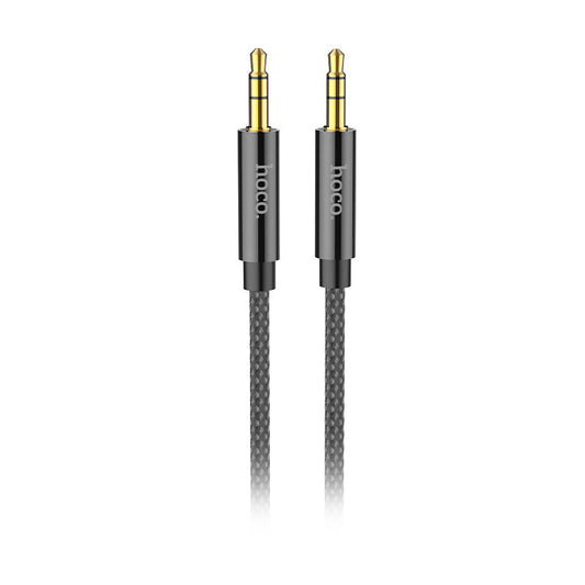 Audio Kabel 3.5mm - 3.5mm HOCO UPA19, 1m, Zwart