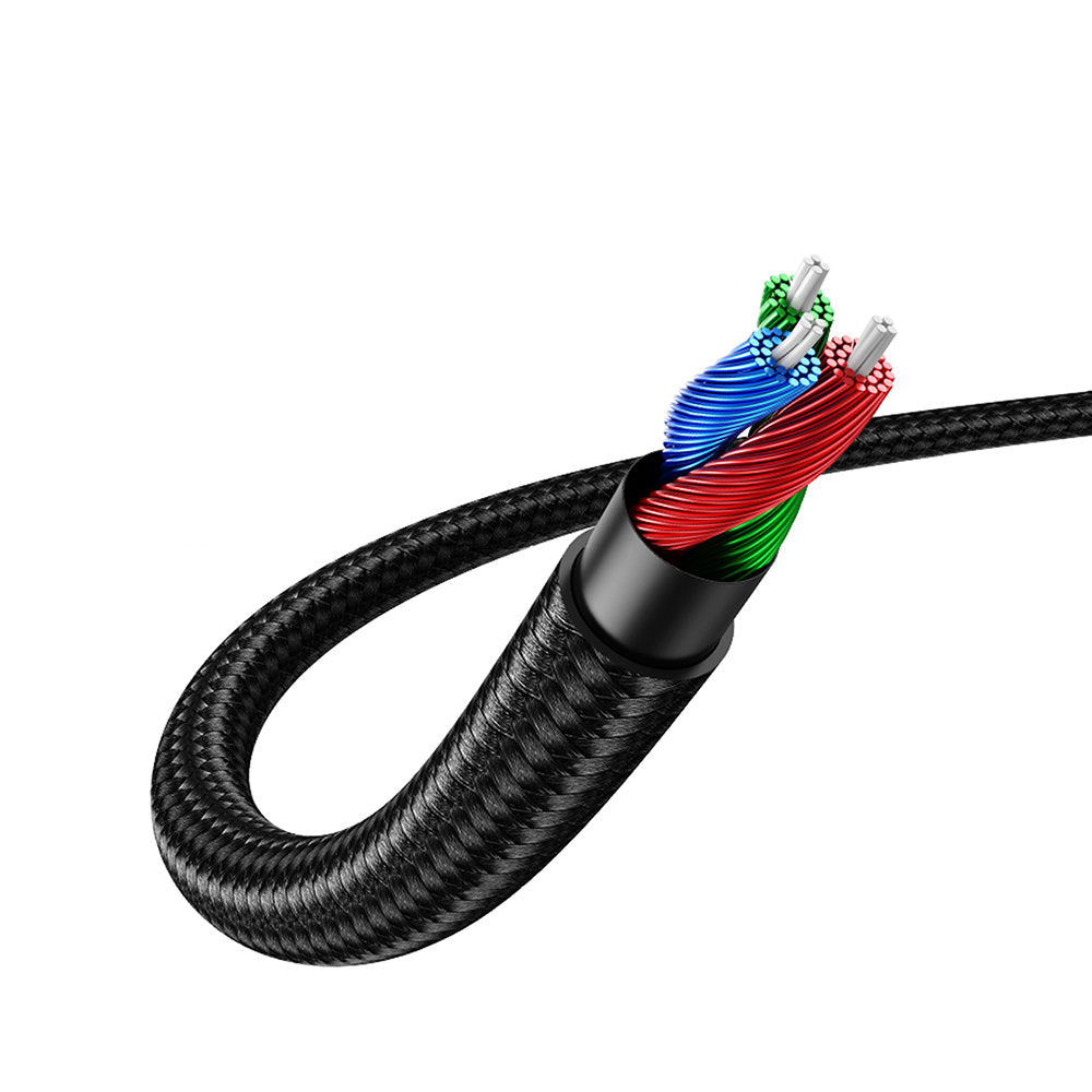 Audio Kabel 3.5mm - 3.5mm UGREEN AV112, 1m, Zwart