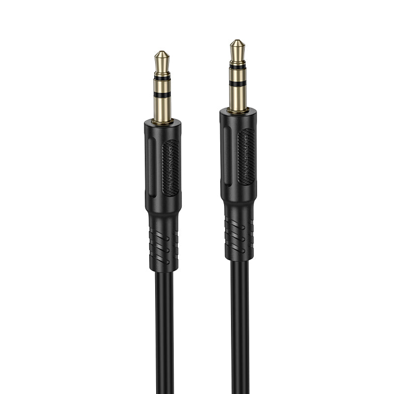 Audio Kabel 3.5mm - 3.5mm Borofone BL25 Nice, 1m, Zwart