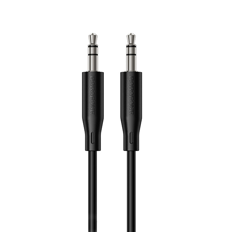 3,5mm - 3,5mm Audio Kabel Borofone BL26 Standard, 1m, Zwart