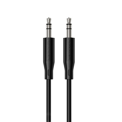3,5mm - 3,5mm Audio Kabel Borofone BL26 Standard, 1m, Zwart