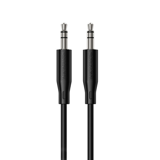 3,5mm - 3,5mm Audio Kabel Borofone BL26 Standard, 1m, Zwart