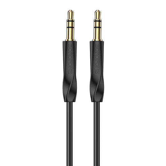 Borofone BL16 Audio Cable 3.5mm - 3.5mm, 1m, Black