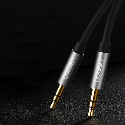 Audio Cable 3.5mm - 3.5mm UGREEN AV119, 1m, Black 