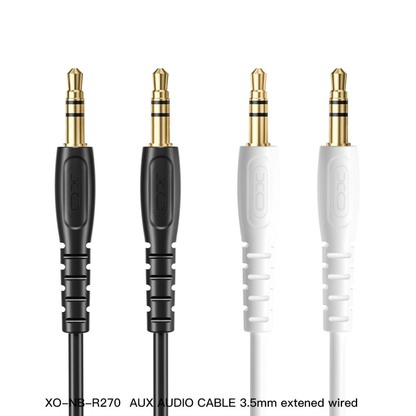 Audio Kabel 3.5mm - 3.5mm XO Design NB-R270, 1m, Wit