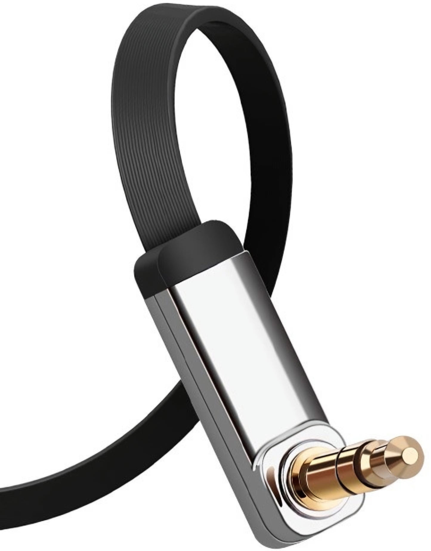 Audio Kabel 3.5mm - 3.5mm UGREEN AV119 Angled, 1.5m, Zwart
