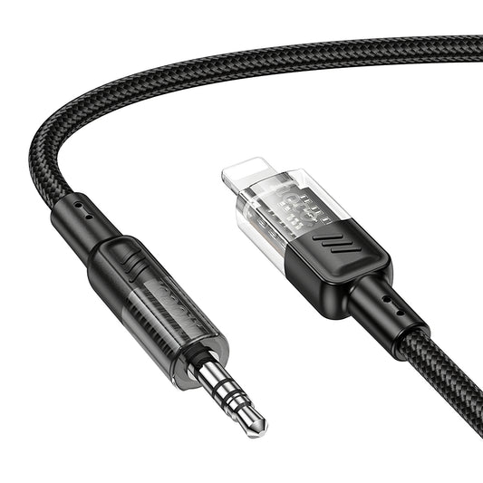 Audio Kabel Lightning - 3.5mm HOCO UPA27, 1.2m, Zwart
