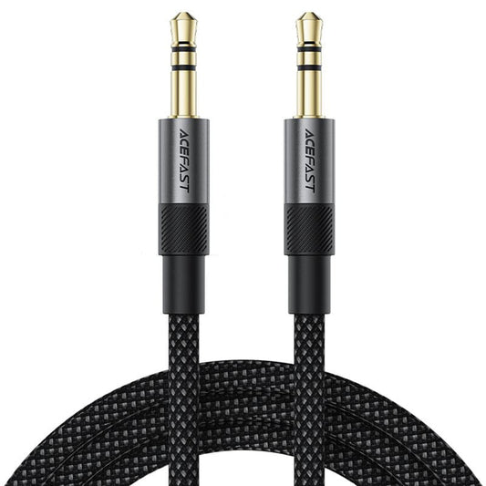 Audio Kabel 3.5mm - 3.5mm Acefast J10, 1m, Zwart