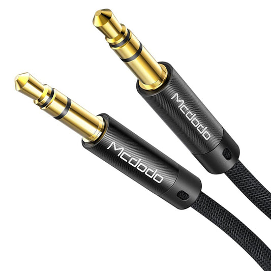 Audio Kabel 3.5mm - 3.5mm McDodo CA-6640, 1.2m, Zwart