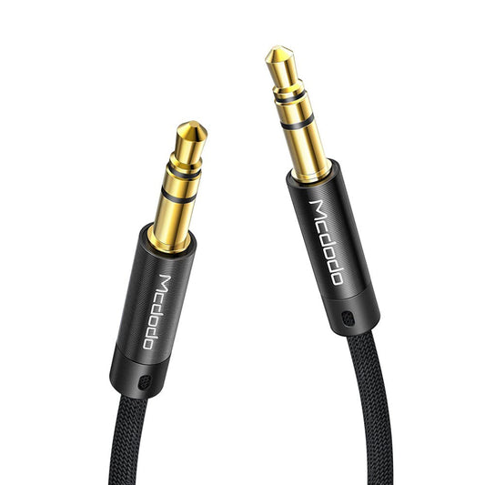 Audio Kabel 3.5mm - 3.5mm McDodo CA-6640, 1.2m, Zwart