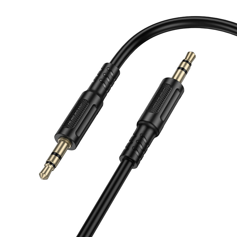 Audio Kabel 3.5mm - 3.5mm Borofone BL25 Nice, 1m, Zwart