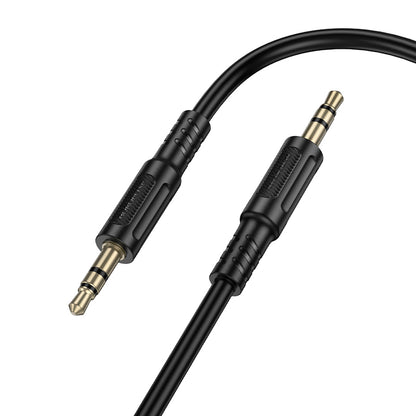 Audio Kabel 3.5mm - 3.5mm Borofone BL25 Nice, 1m, Zwart
