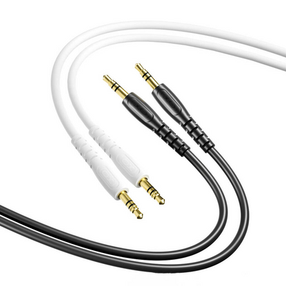 Audio Kabel 3.5mm - 3.5mm XO Design NB-R270, 1m, Wit
