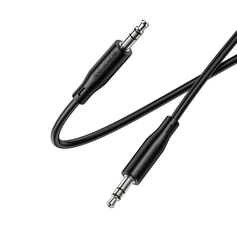 3,5mm - 3,5mm Audio Kabel Borofone BL26 Standard, 1m, Zwart