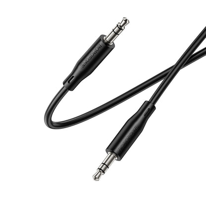 3,5mm - 3,5mm Audio Kabel Borofone BL26 Standard, 1m, Zwart