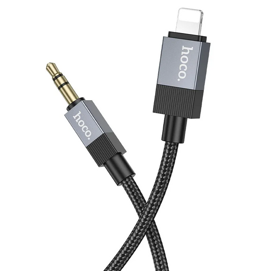 Lightning Audio Cable - 3.5mm HOCO UPA32A, 1m, Black