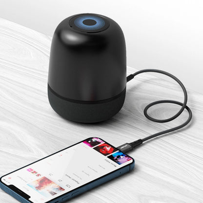 Audio Lightning-kabel - 3.5mm Acefast C1-06, 1.2m, Zwart