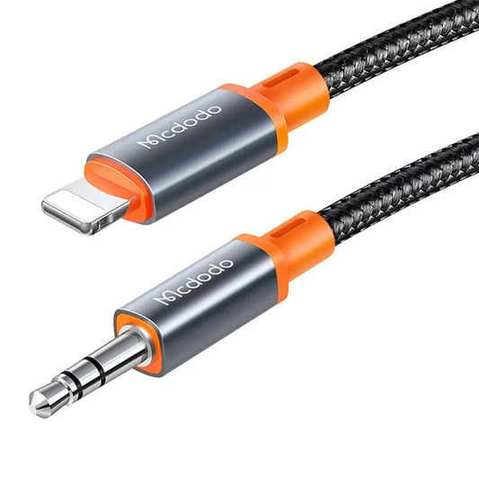 Audio Lightning-kabel - 3.5mm McDodo CA-0780 Castle, 1.2m, Zwart