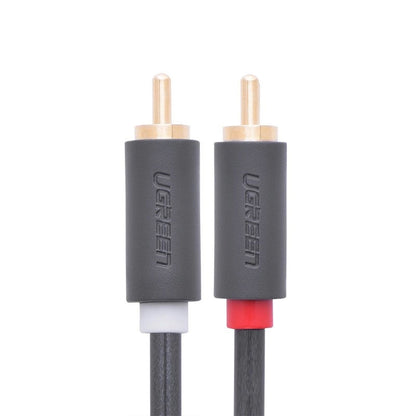 Audio Kabel UGREEN AV104, 2 x RCA - 2 x RCA, 2m, Zwart