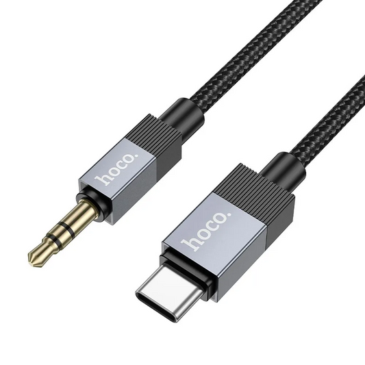 Audio Kabel USB-C - 3.5mm HOCO UPA32B, 1m, Zwart