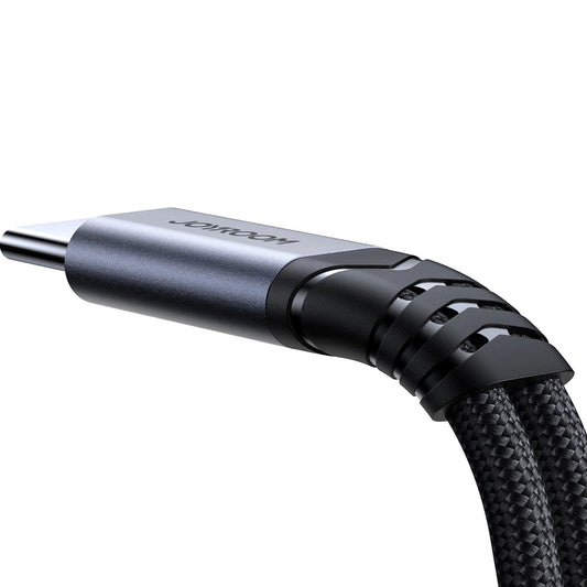 Audio Kabel USB-C - 3.5mm / USB-C Joyroom SY-C02, 0.14m, Zwart