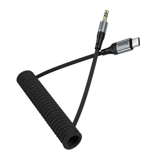 Audio Kabel USB-C - 3.5mm HOCO UPA33B, 1.5m, Zwart