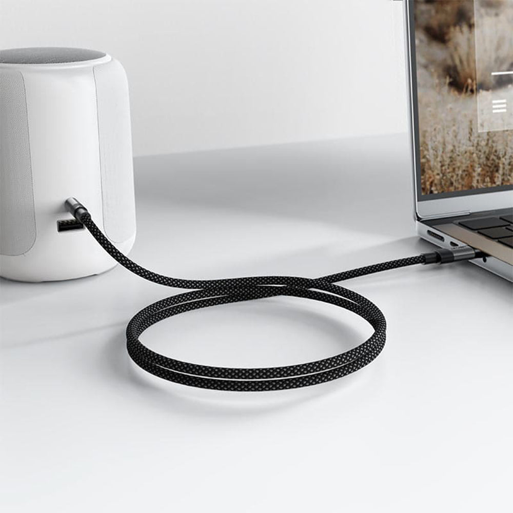 Audio Kabel USB-C - 3.5mm Acefast J11, 1m, Zwart